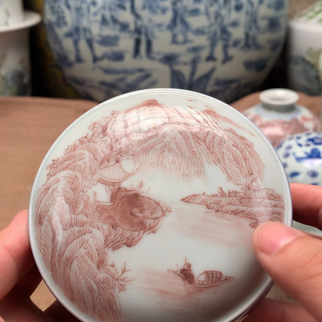 摆件景德镇陶瓷花瓶