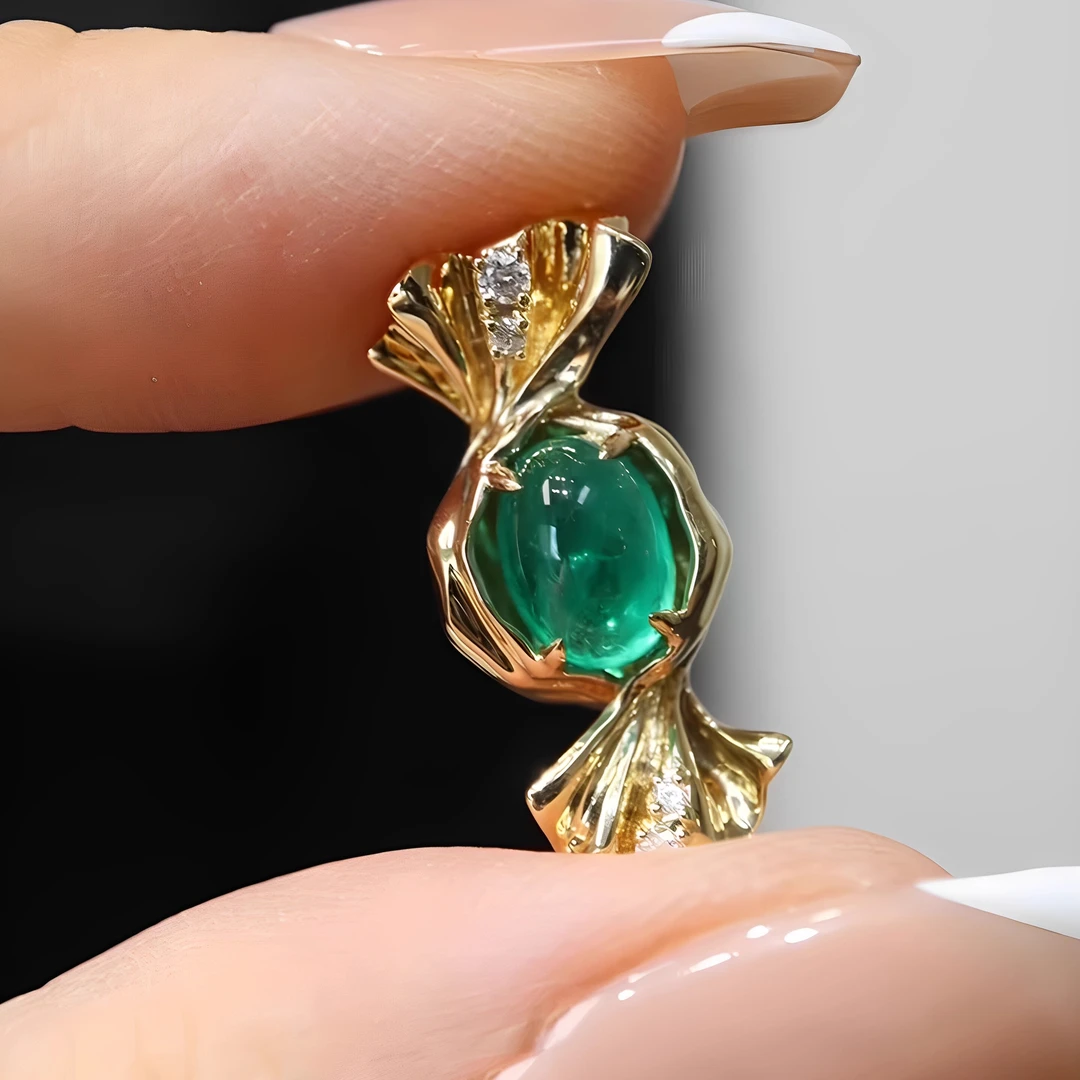 吊坠 diy配件万能扣头糖果吊坠小提溜少女心氛围感项坠手链