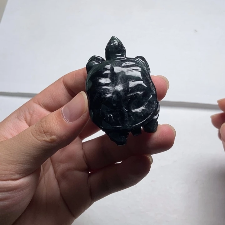 翡翠未镶嵌颈饰甲鱼4