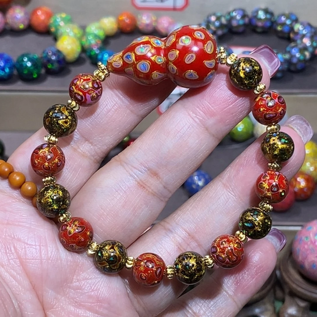 大漆珠0.8搭配葫芦款欧款