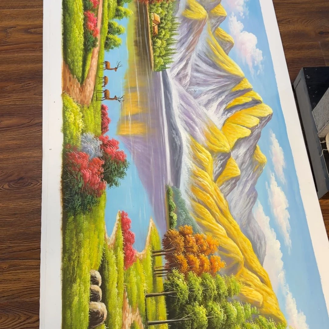 油画你在哪呢你现在干