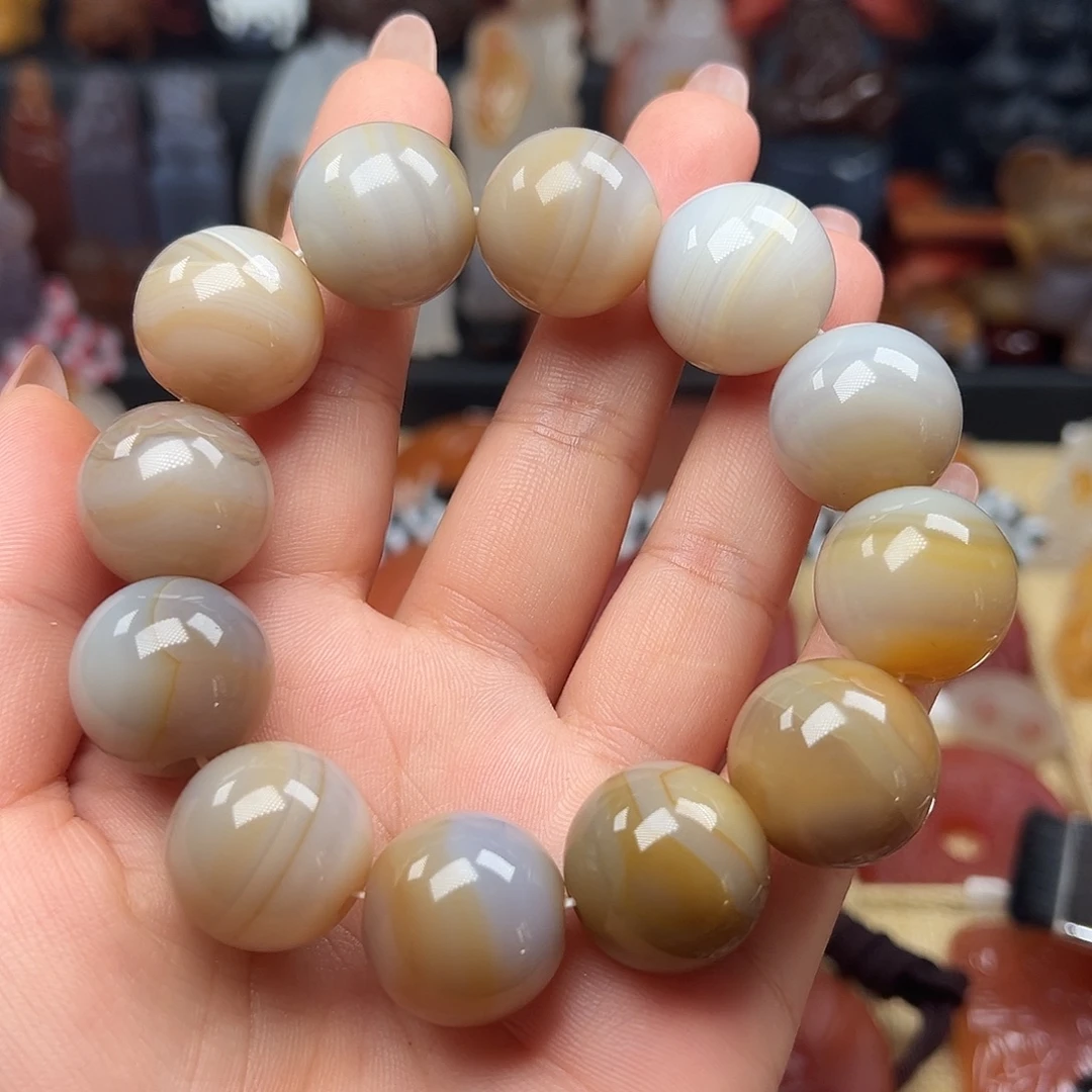 玛瑙/玉髓未镶嵌手链