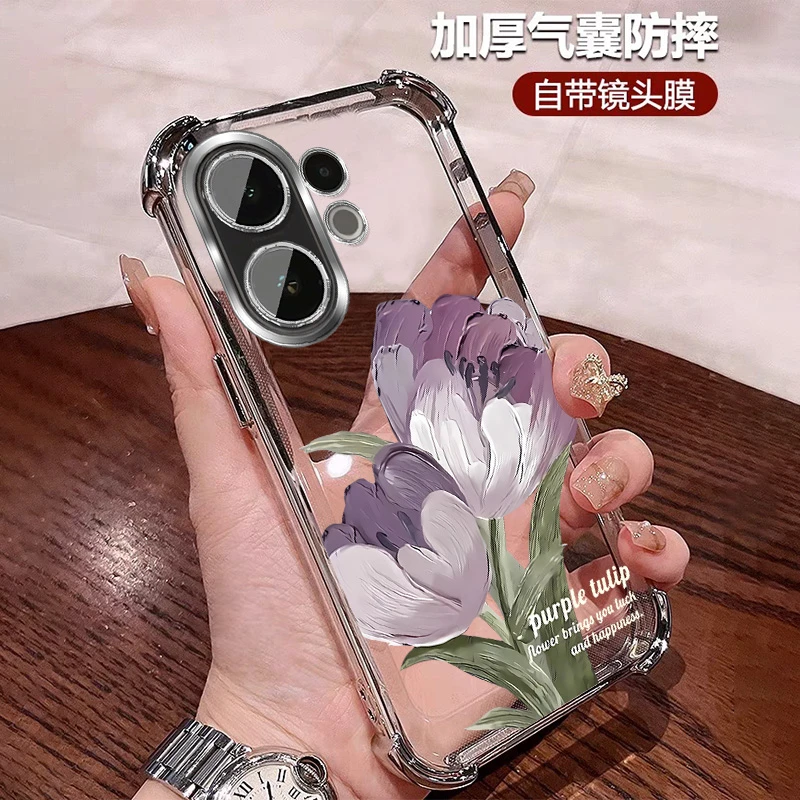 软硅胶适用vivos30手机壳四角防摔s30promini全包带镜头膜 高颜值