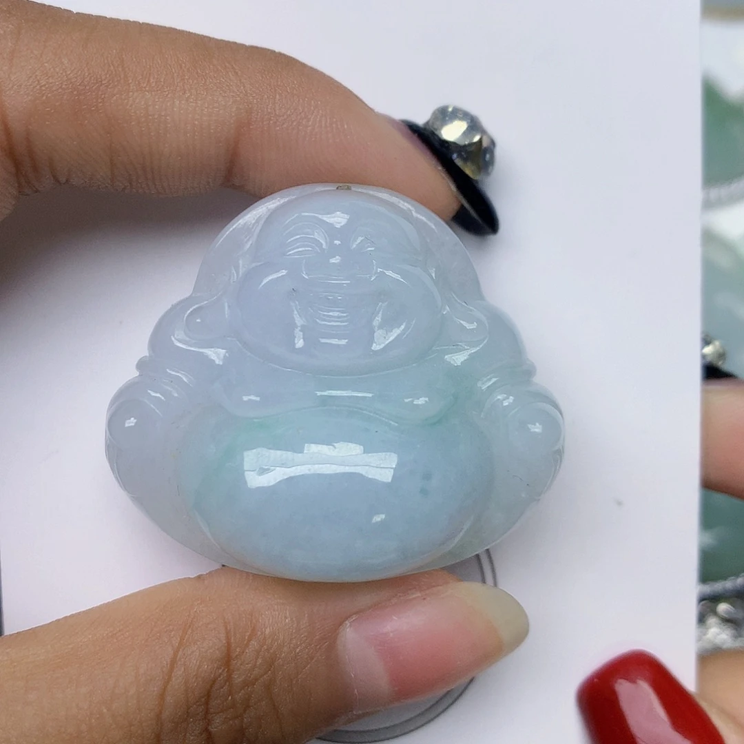 颈饰未镶嵌翡翠天然翡翠