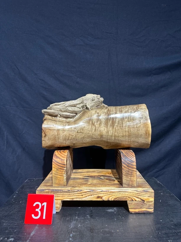 金丝楠木精品手工雕刻摆件