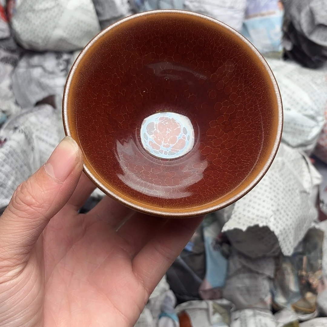 茶盏微瑕建盏主人杯一只