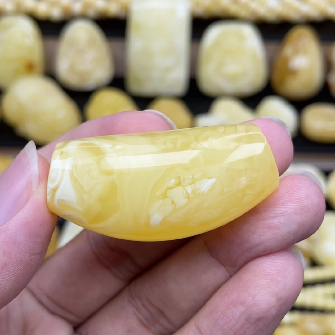 裸石琥珀未镶嵌琥珀蜜蜡