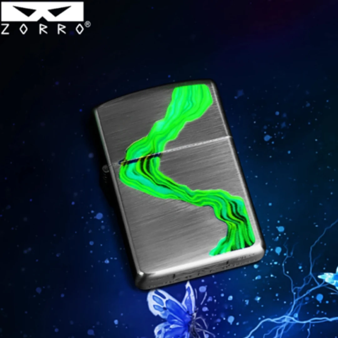 夜光川流不息高货打火机（需自行配油）
