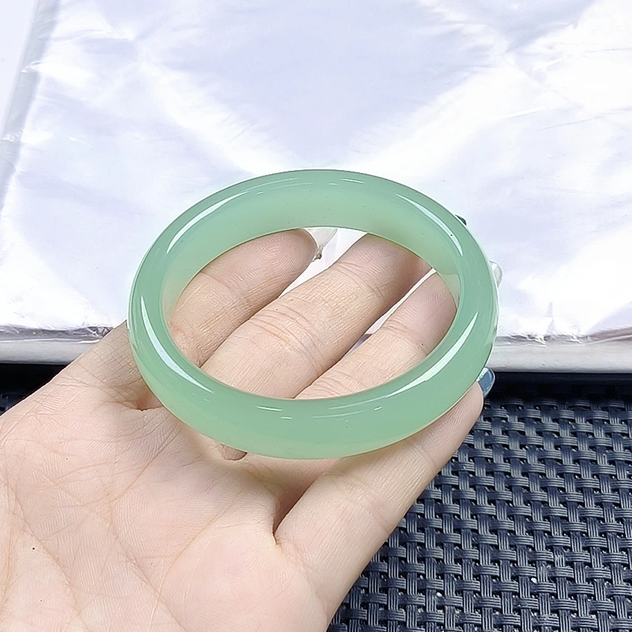 （聚宝严选）油系青手系镯妈妈款精致精美百搭时尚