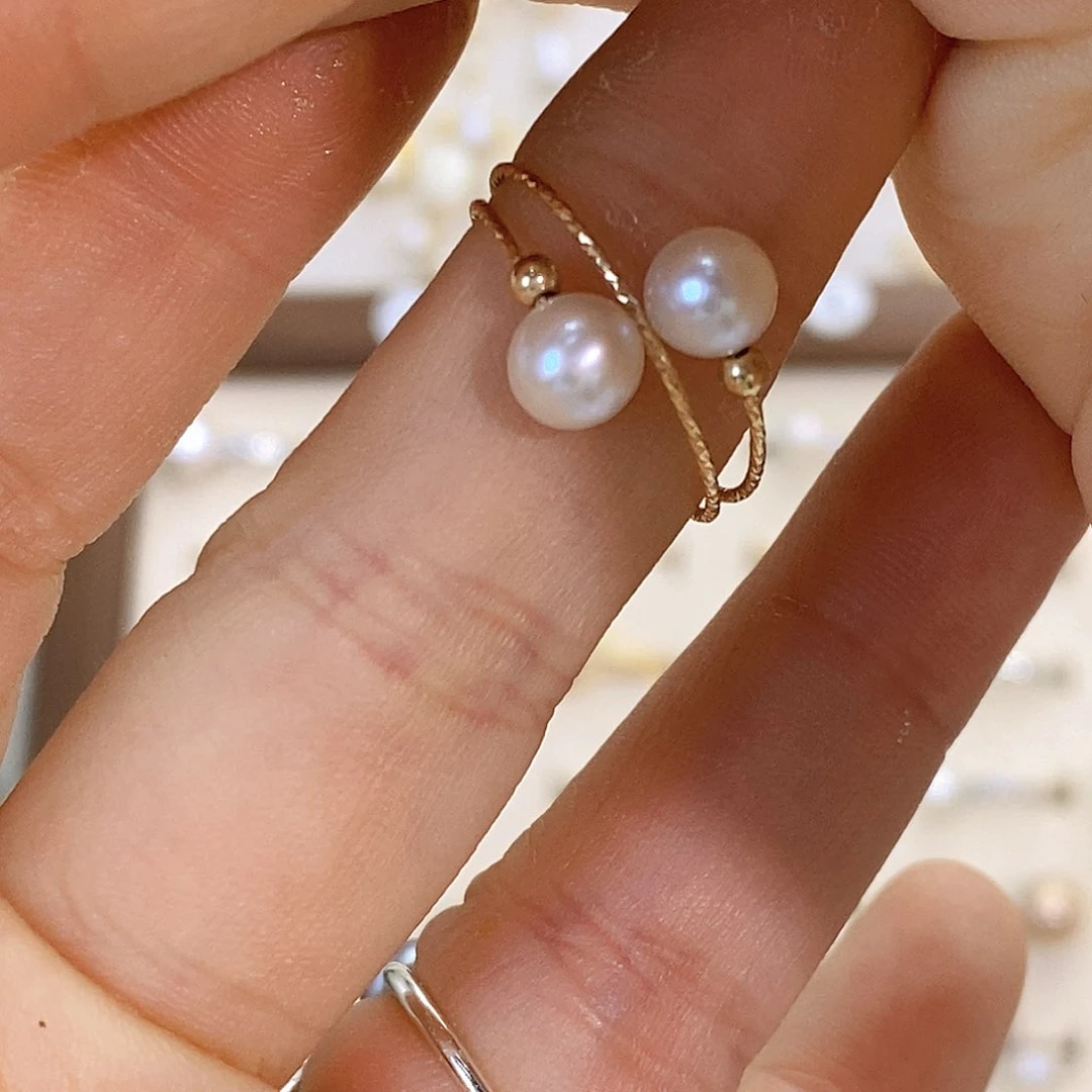 淡水珍珠戒指未镶嵌