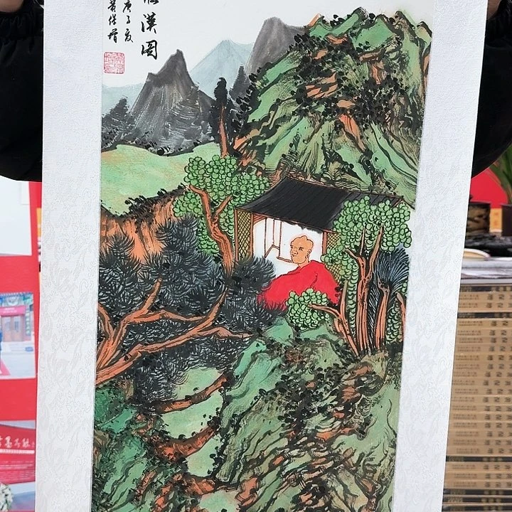 国画书法作品多次参加
