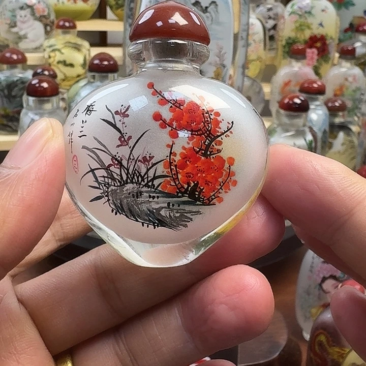 鼻烟壶内画工艺品手绘