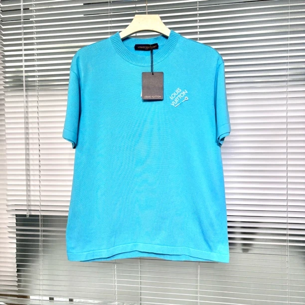 99新 LouisVuitton/路易威登 短袖 金属别针logo图案 S码 f08