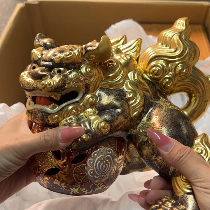 手工艺品琉璃麦丰瓷器888888