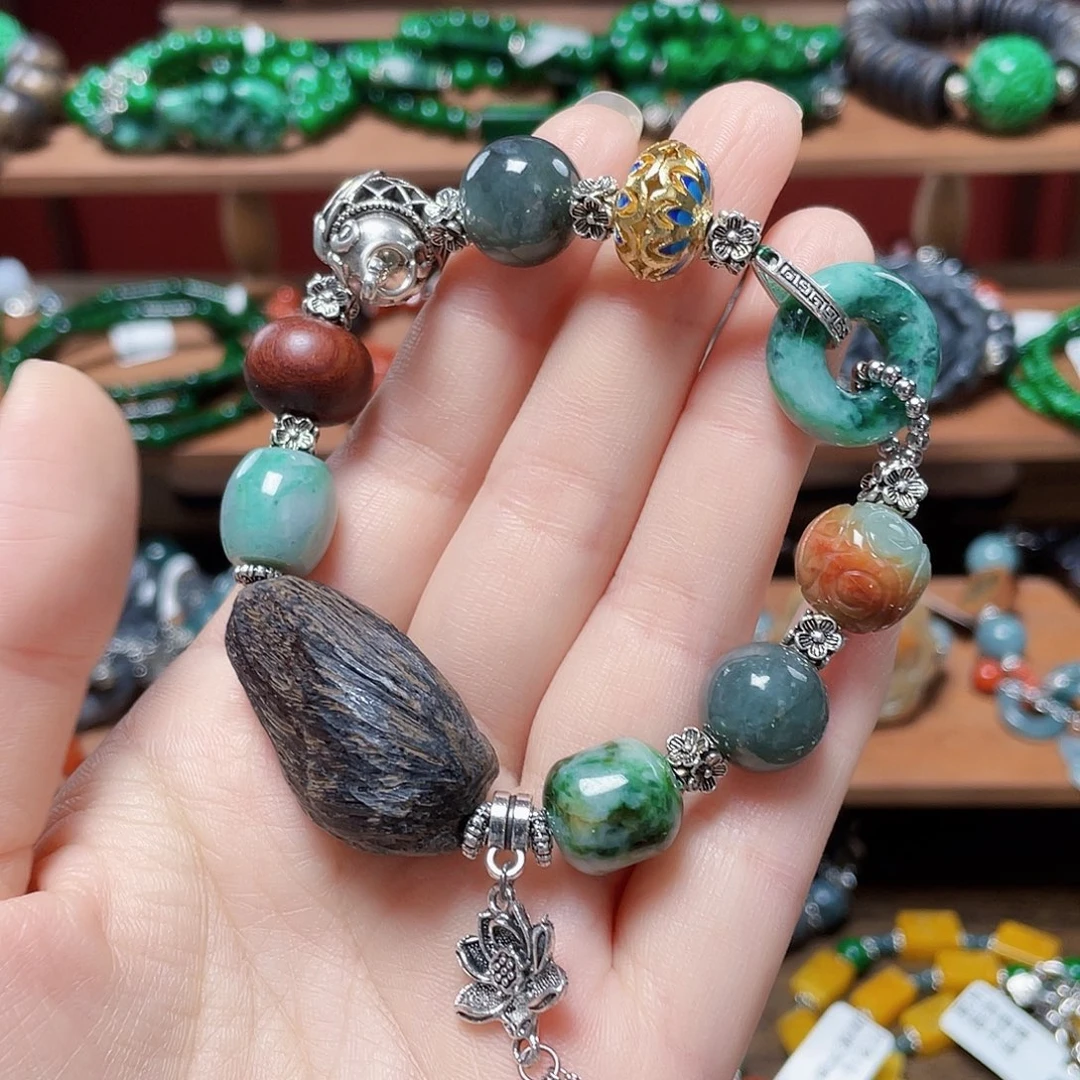 未镶嵌手链翡翠饰品