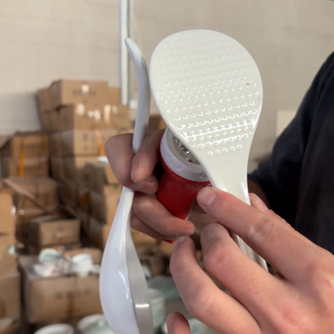 高白泥汤勺1只➕饭铲1只微瑕