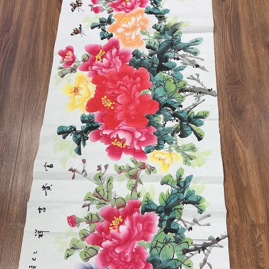 国画国画作品多次