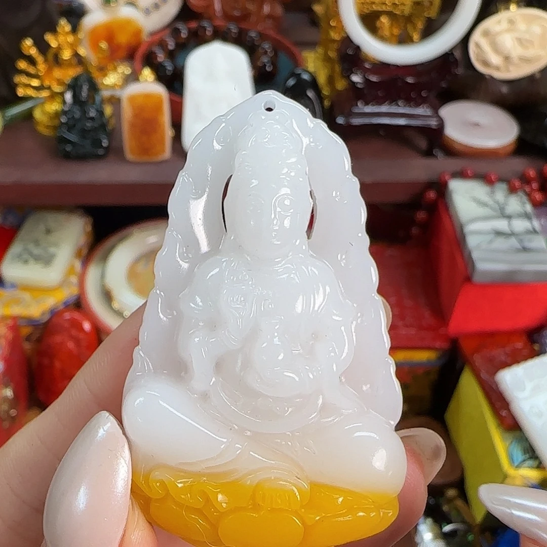未镶嵌和田玉挂件