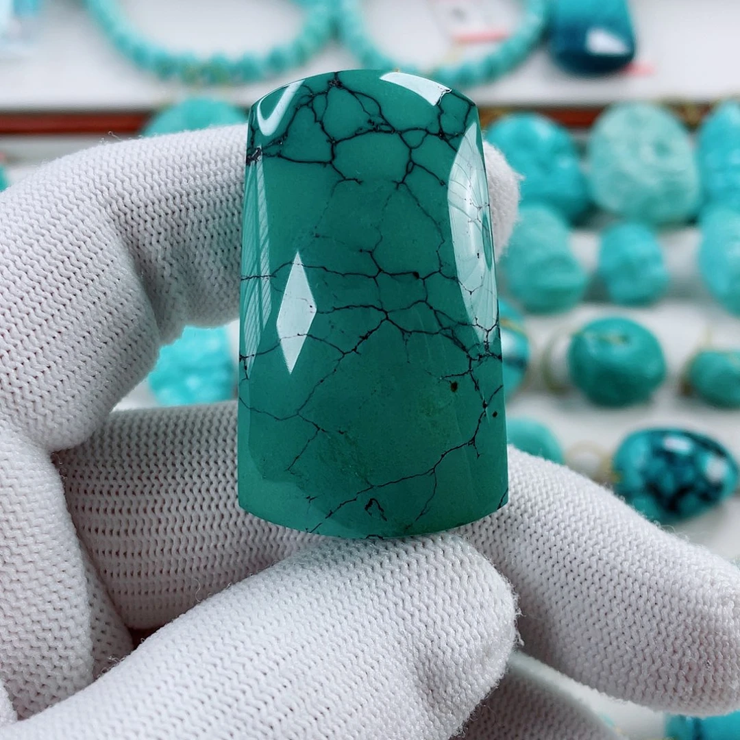 绿松石未镶嵌车挂