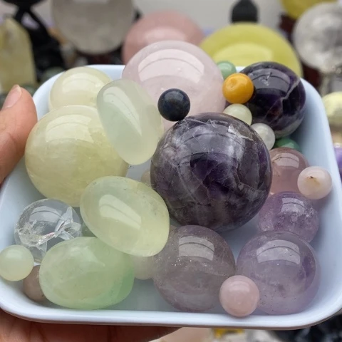 水晶珠宝半成品未镶嵌T****T21