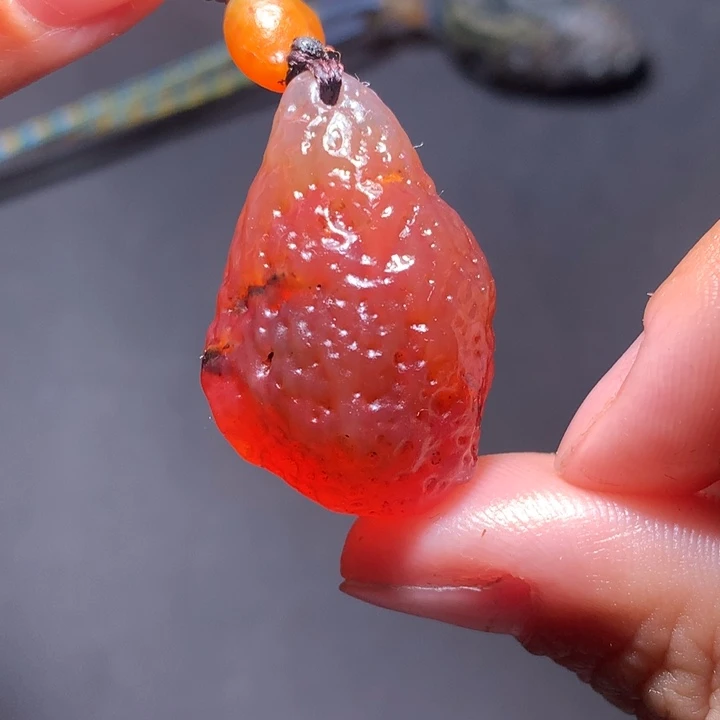 未镶嵌玛瑙/玉髓珠宝半成品