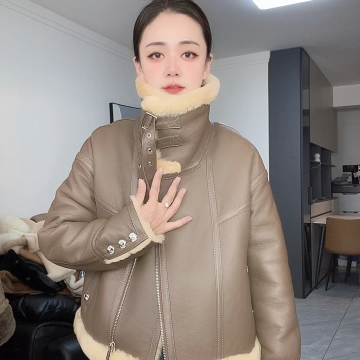 绵羊皮皮毛一体M120斤内