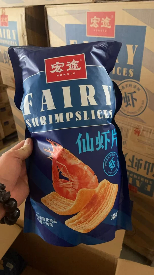 宏途仙虾片蒜香味178克*2