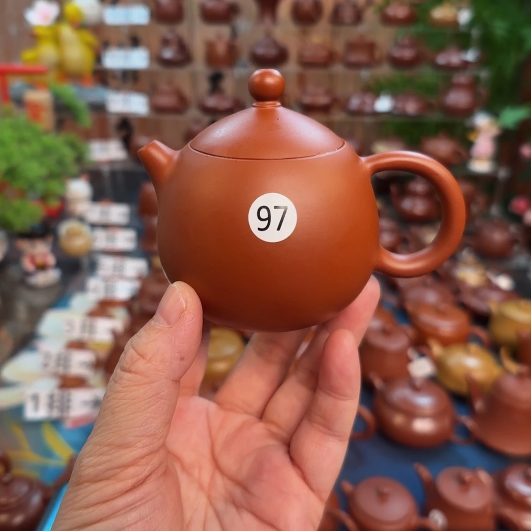 茶壶朱泥朱泥茶壶微瑕120