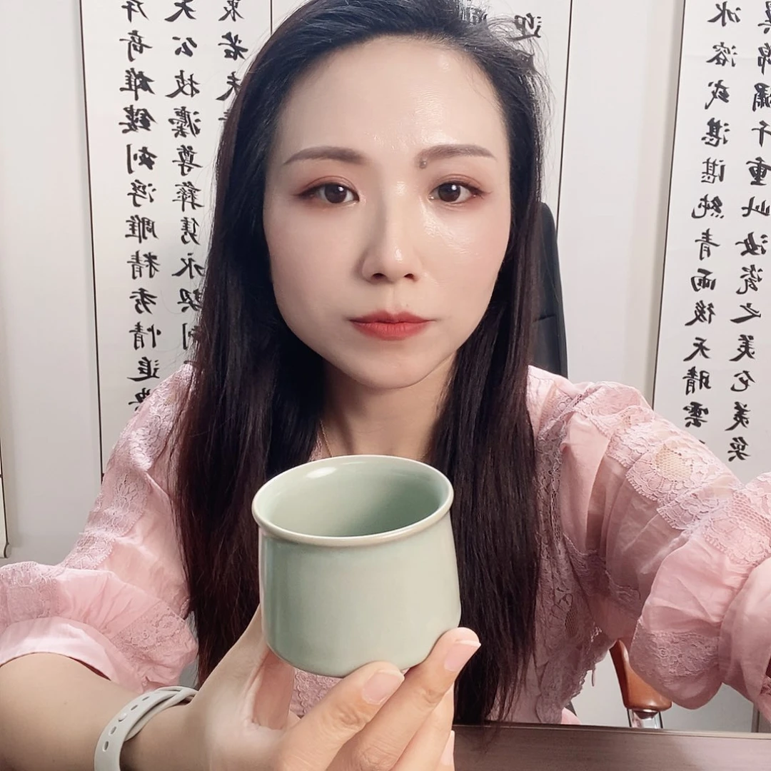 仿古手工单杯微微瑕