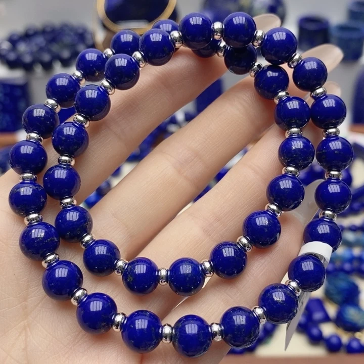 青金石未镶嵌手链8mm