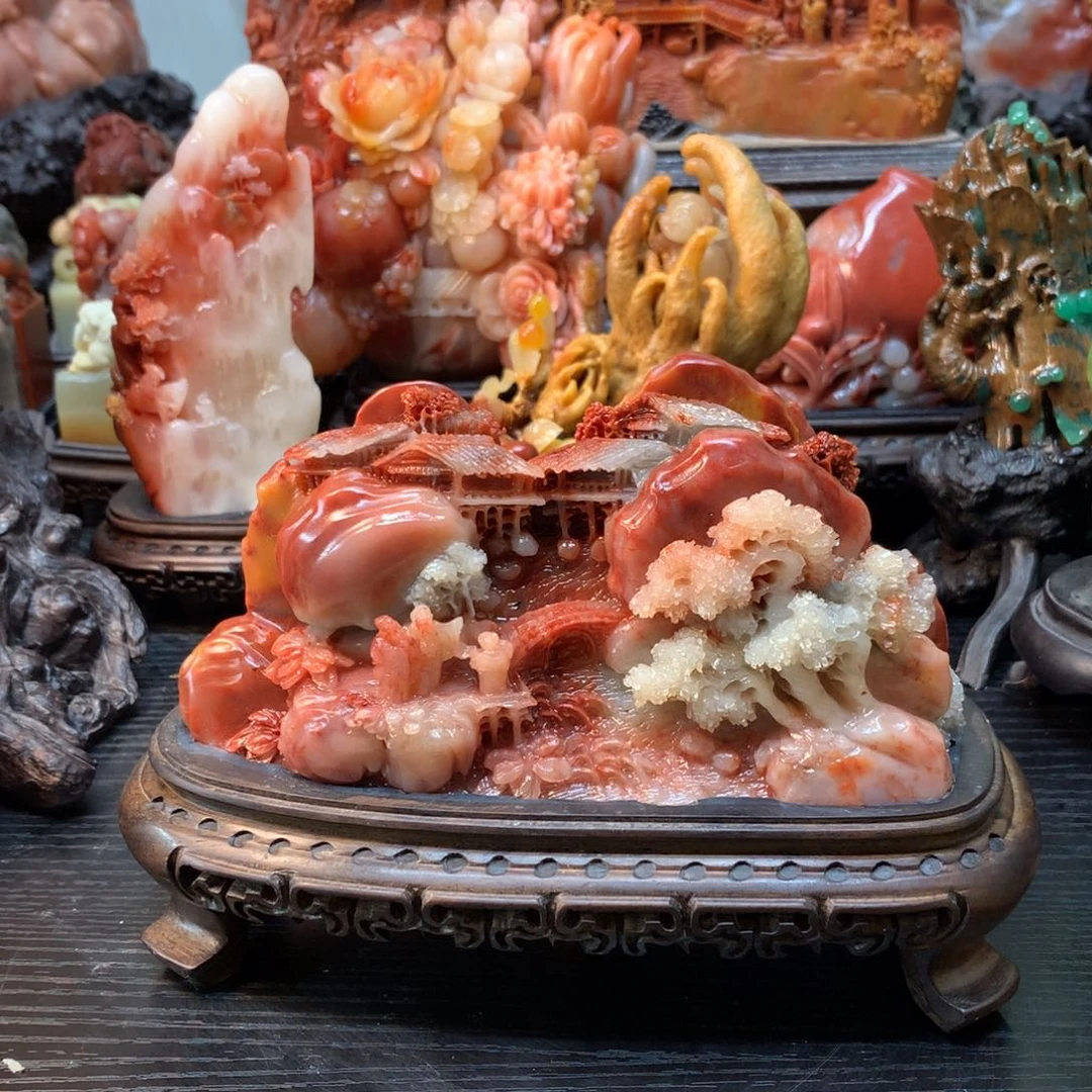 寿山石寿山石摆件