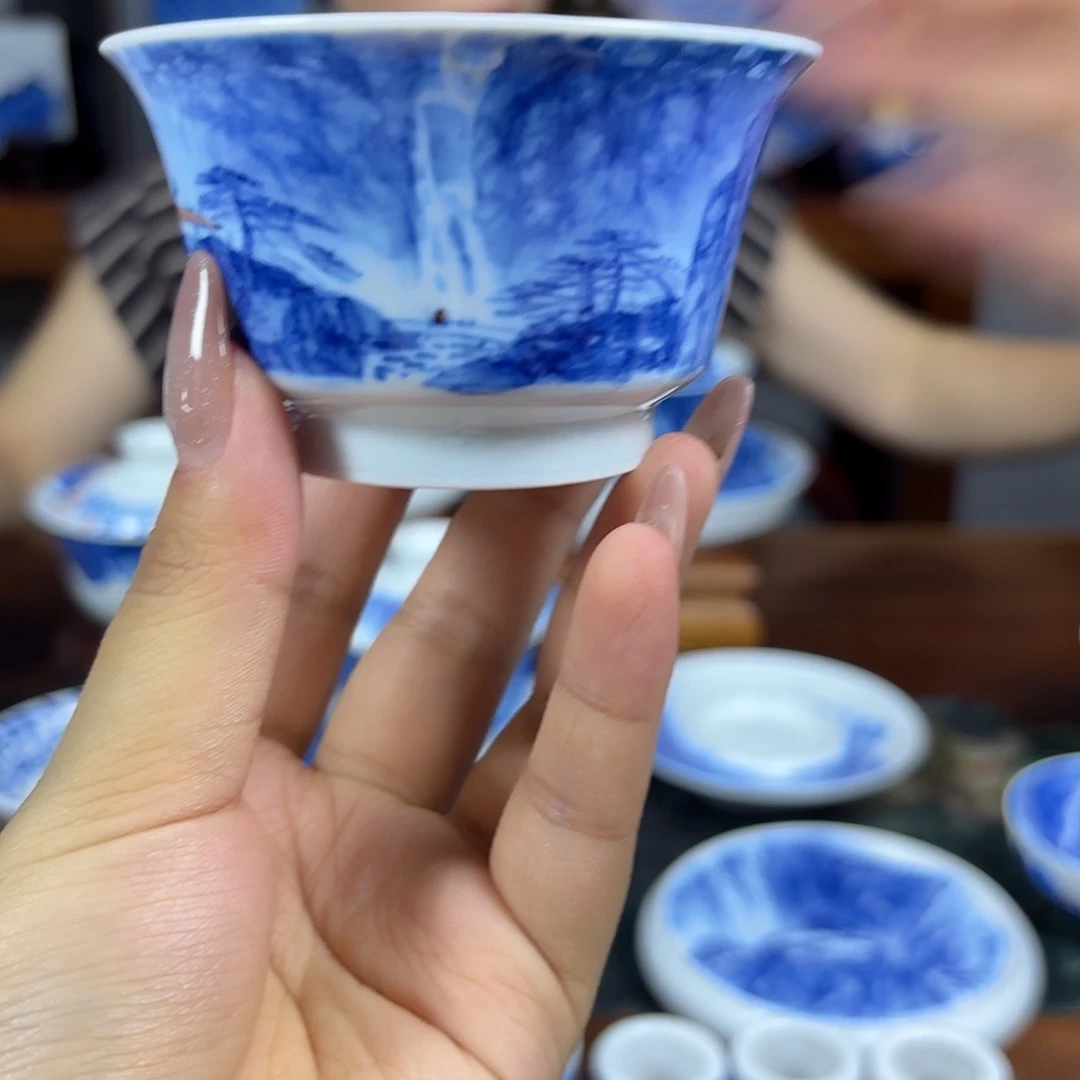 羽***9国一王老师手绘山水