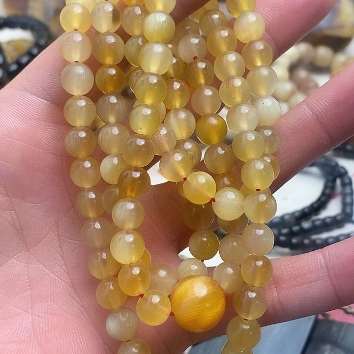 驼骨手串/手链驴蹄子佛珠108