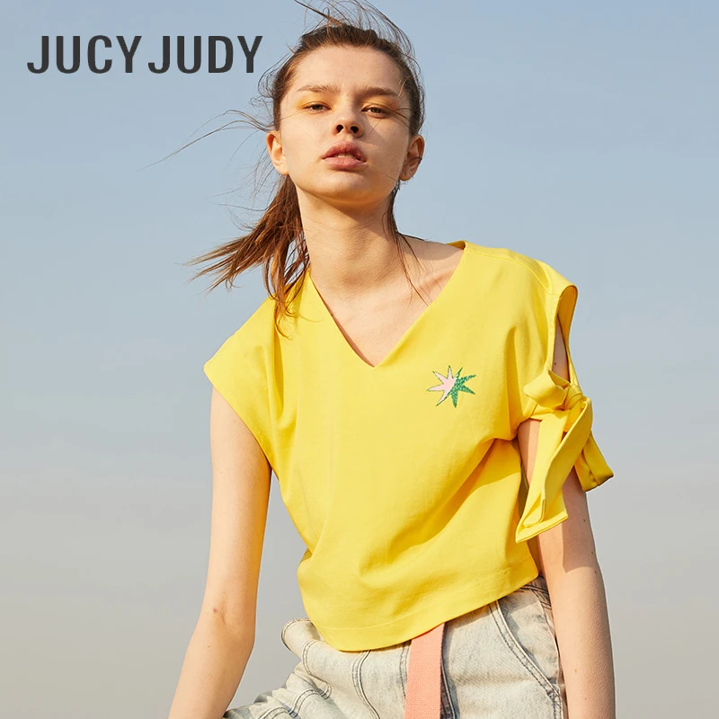 JUCY JUDY潮流时尚短袖T恤 JJ1503-JUTS322AYE