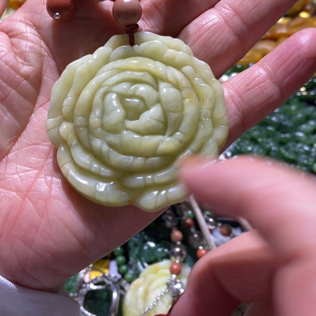 【闪购商品】岫玉毛衣链未镶嵌