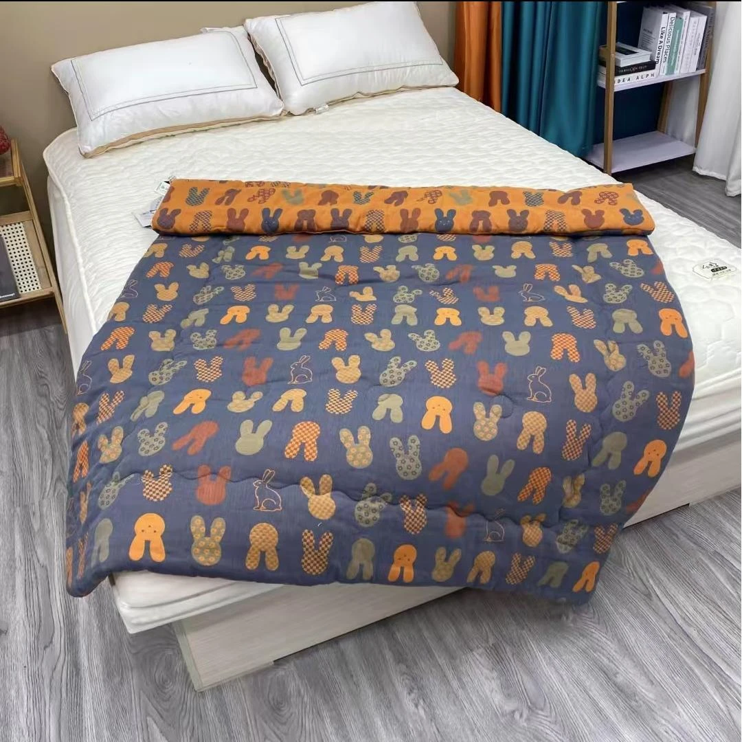 【兔头-单人被】抗菌控温被轻奢简约舒适时尚床品