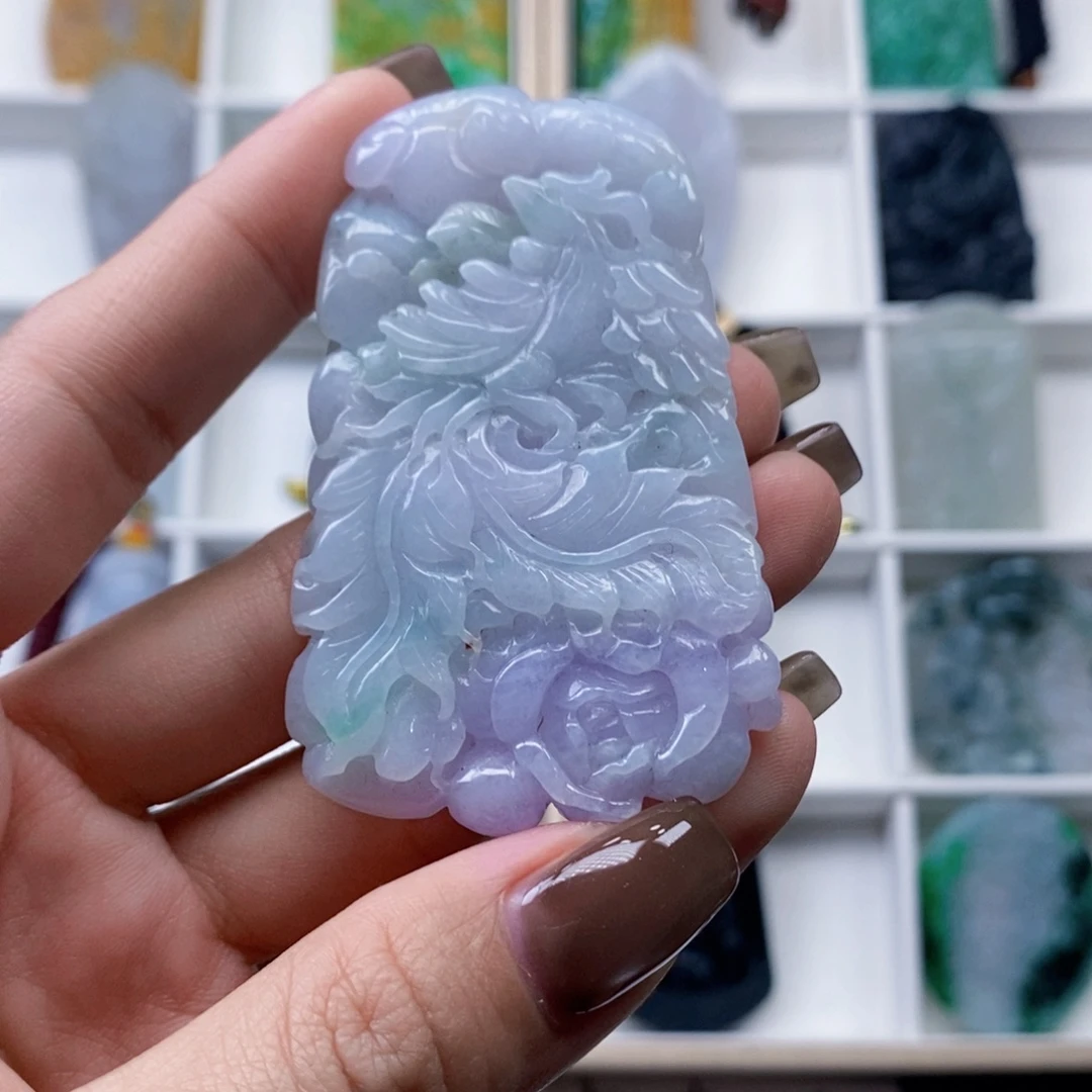 定制翡翠未镶嵌翡翠A货