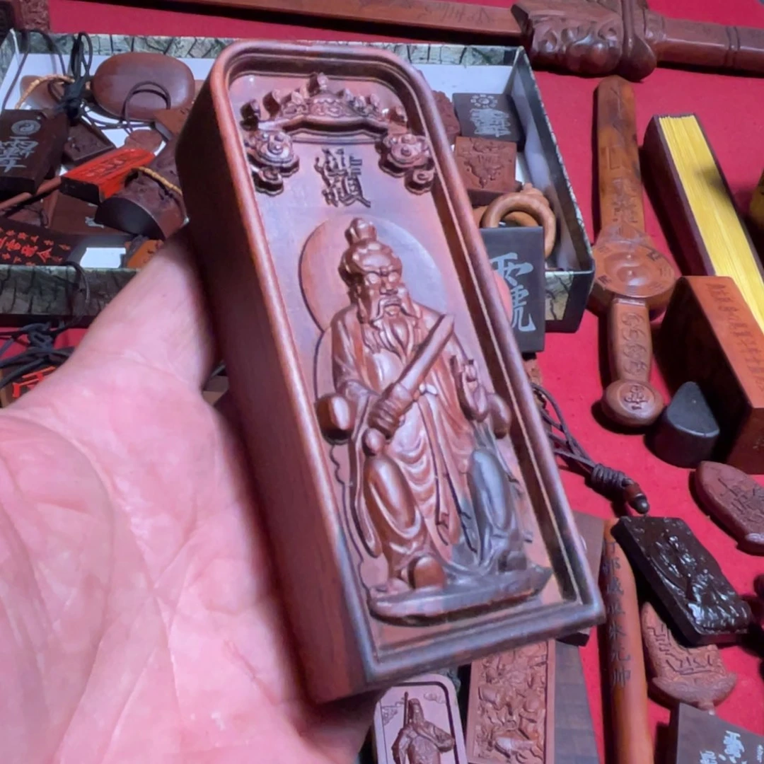 枣木雷击枣木雕刻天使