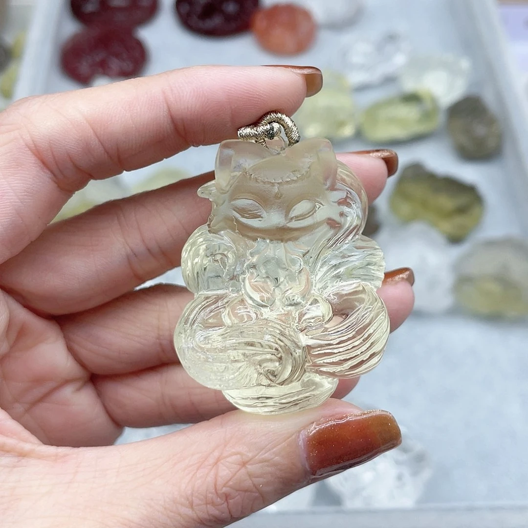 水晶吊坠(不含链)未镶嵌?****）