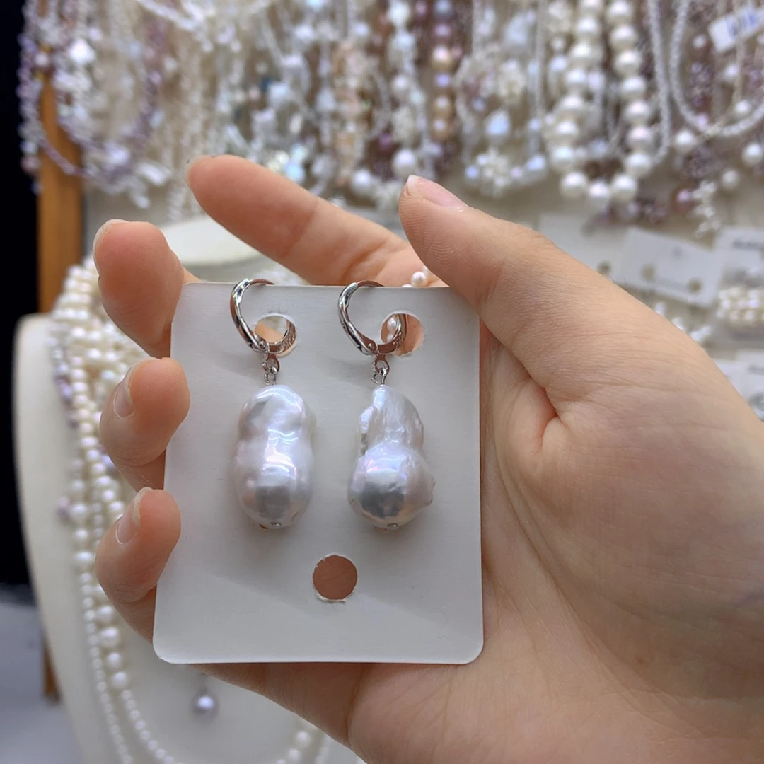 合金淡水珍珠项链耳饰