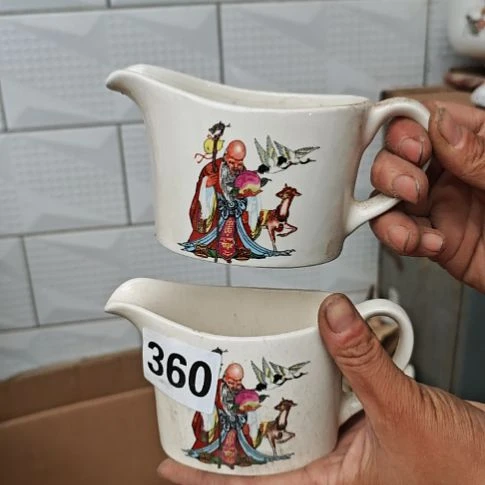 库存微瑕老寿星两个