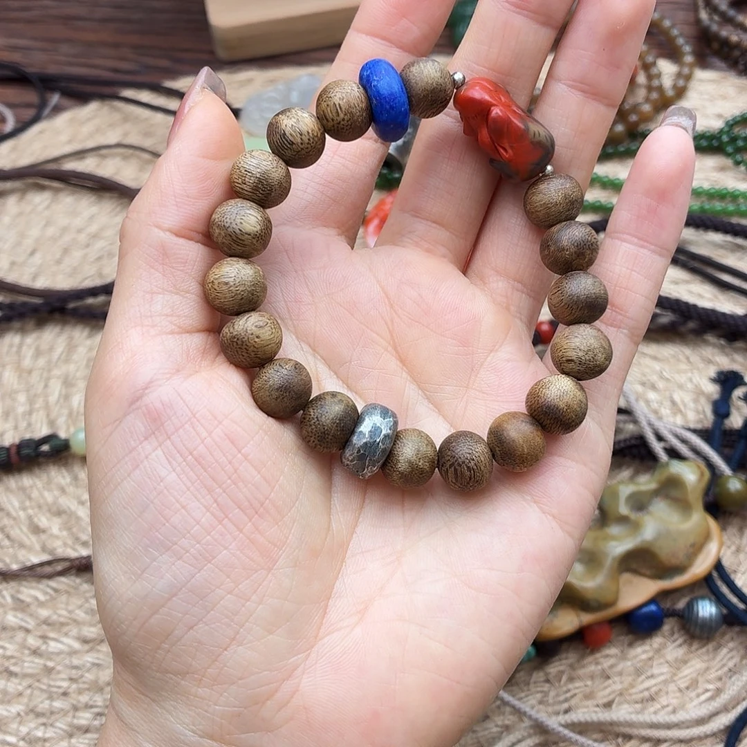 ****棠南红玛瑙未镶嵌手链