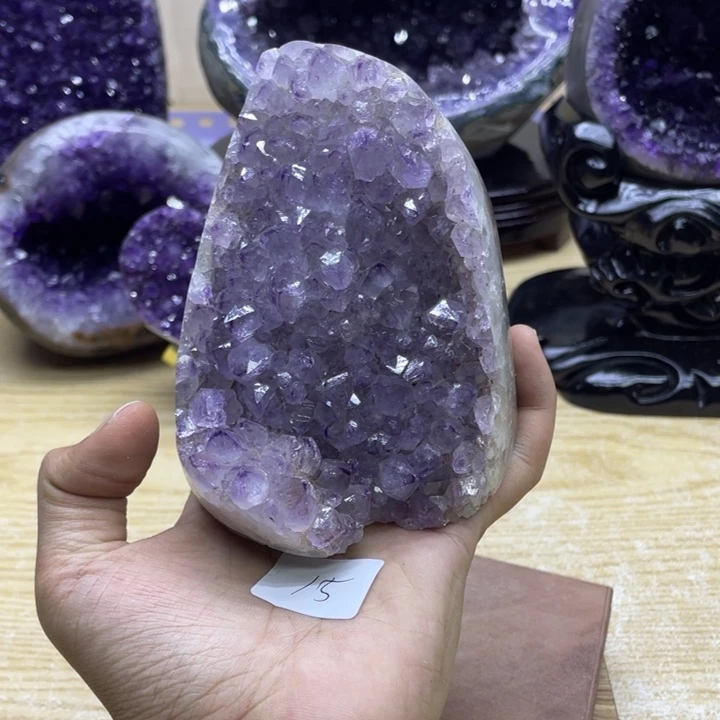 未镶嵌大型摆件（非配饰）紫晶