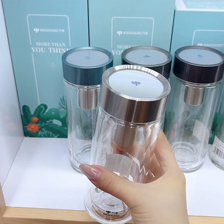 万象品牌双层玻璃杯V147-255
