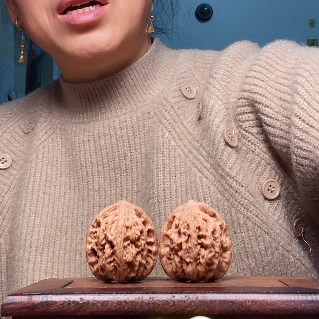 吊坠文玩核桃虎头