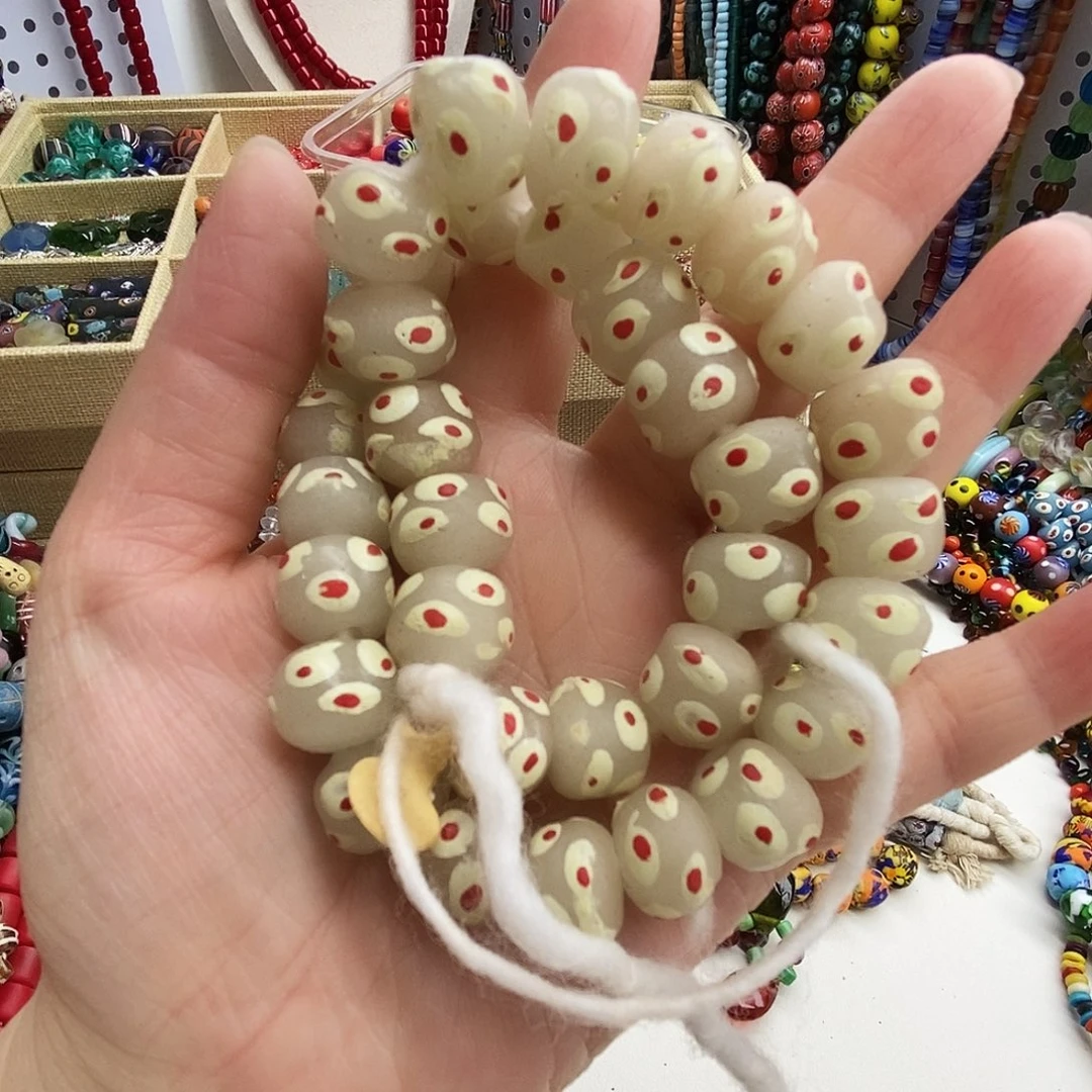 琉璃颈饰非洲手绘，102