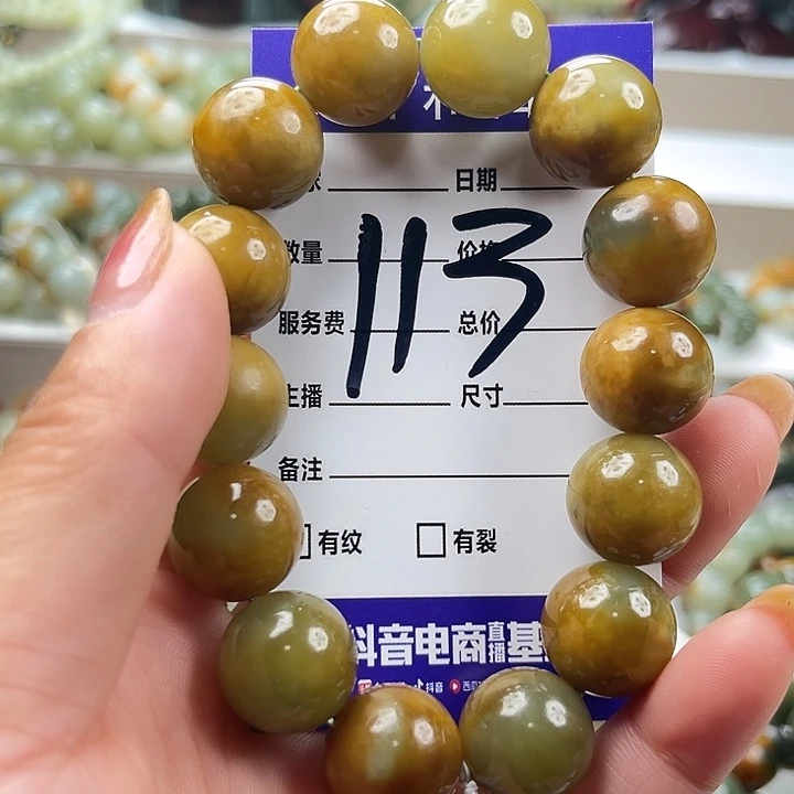 飘***叶未镶嵌手链透闪石质玉