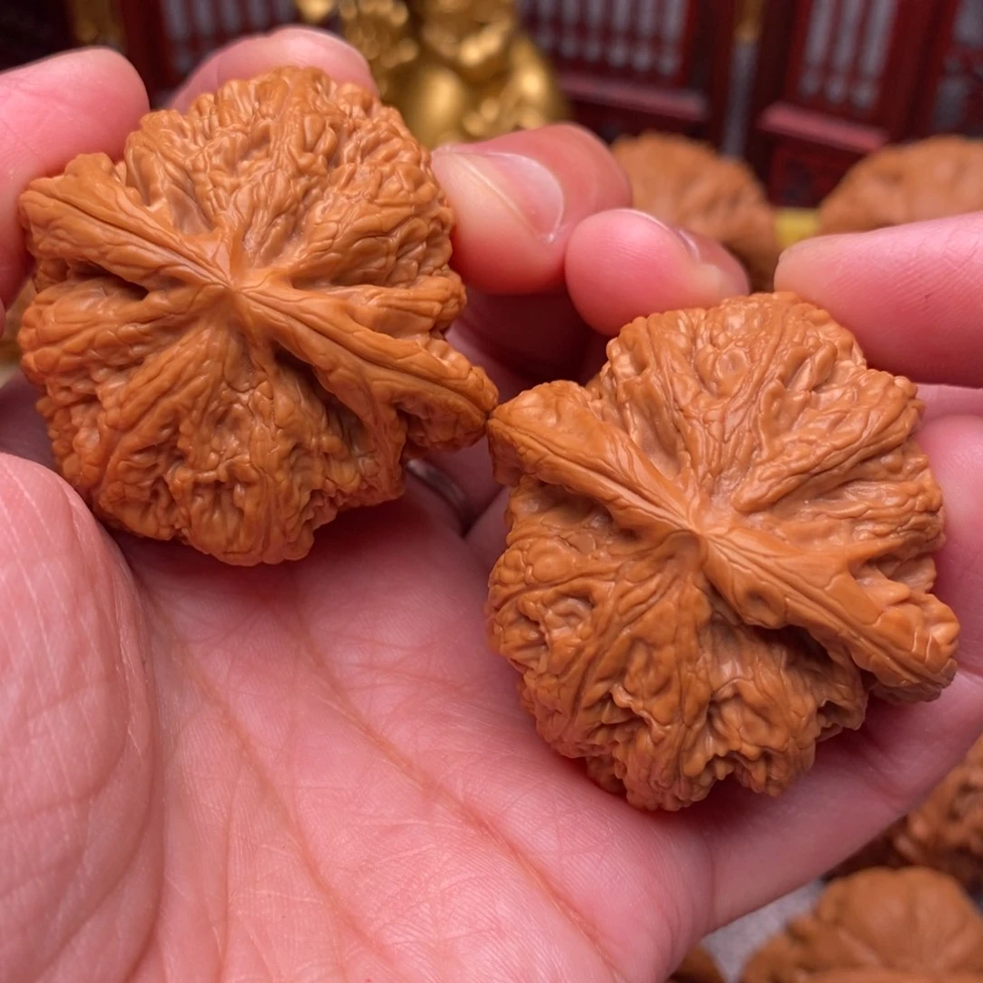 文玩核桃把件毕业精品粗筋43尺