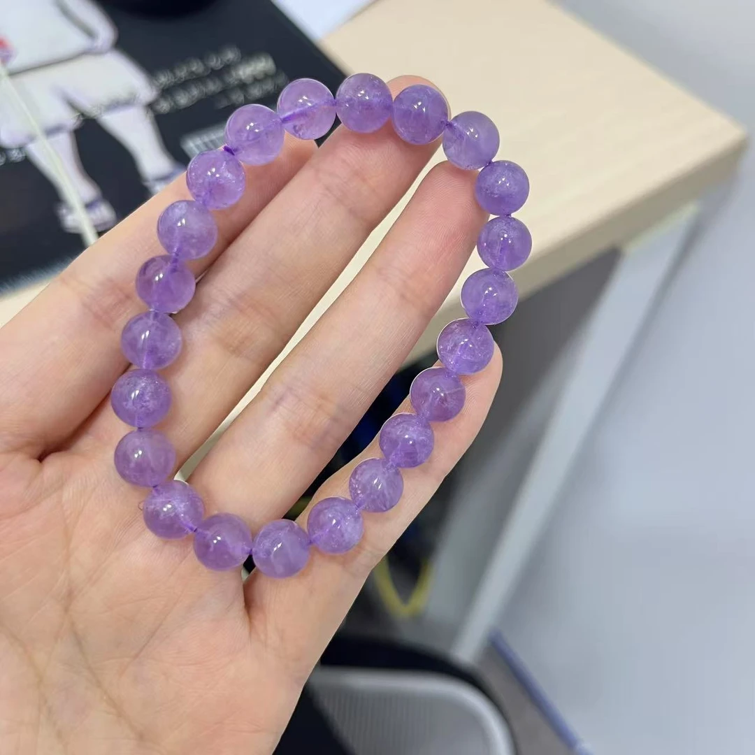薰衣草水晶手串 时尚饰品