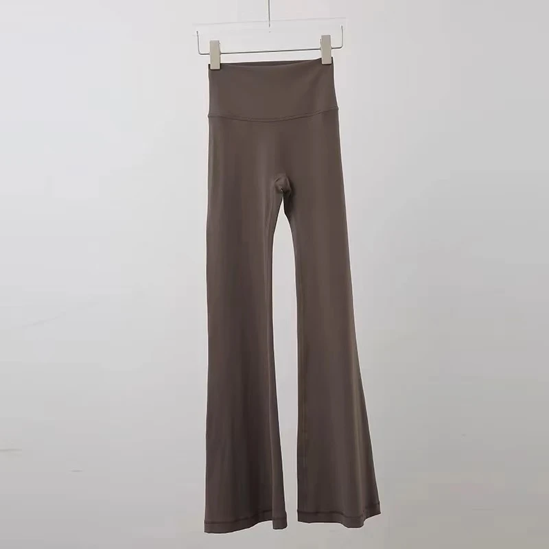 二哥A高腰提臀喇叭裤